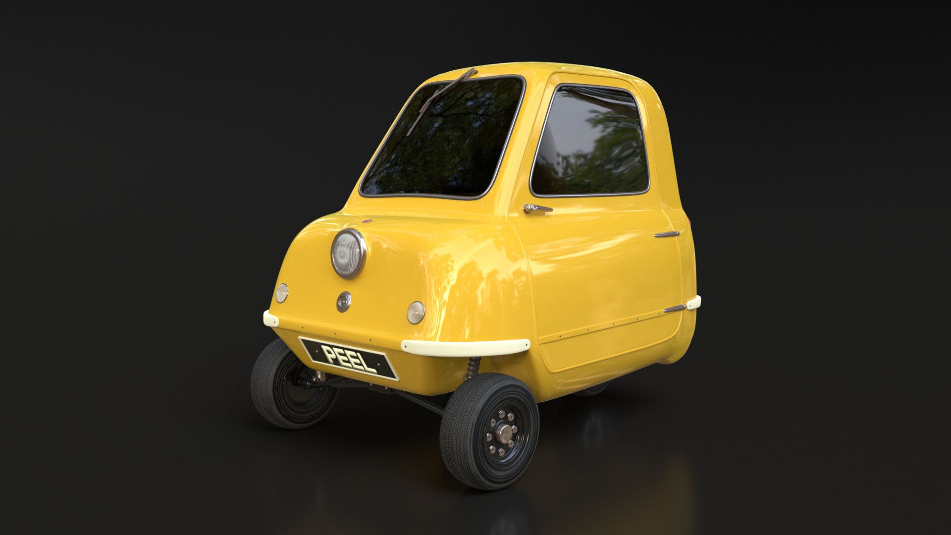 Vi presenterar världens minsta bil, Peel P50!